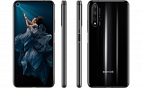 Honor 20 Front, Side and Back pictures