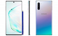 Samsung Galaxy Note 10 Front, Side and Back pictures