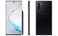 Samsung Galaxy Note 10 Front, Side and Back pictures