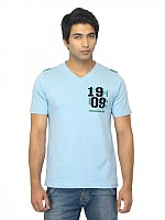 Locomotive Men Blue t-shirt002