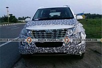 2018 Mahindra XUV500 Spied Testing in India