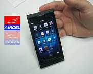 Aircel to provide service for Blackberry 10