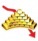 Gold price down by Rs.1000 in three days