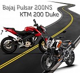 Which one will give a youthful personality, Bajaj Pulsar 200NS or KTM 200 Duke?