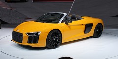 All-New Audi R8 Spyder Unveiled at 2016 NYAS