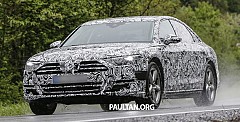 Next Generation Audi A8 Spotted Testing; to Arrive in 2017