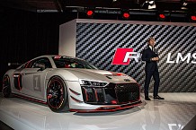 Audi R8 LMS GT4 - The Race Machine Displayed at New York Auto Show