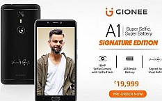 Gionee Launches Virat Kohli Signature Edition Of Its A1 Mobile In India
