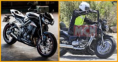 Triumph Street Triple RS And Bonneville Cruiser India Launch on 3rd October