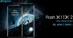 Zopo Launches Flash X1, Flash X2 In India At Rs.  6,999 and Rs 8,999