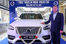 Volvo India Launches First Made in India Car- the XC90