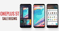 OnePlus 5T First Sale Begins Today in India
