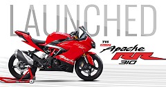 TVS Launched Apache RR 310 Sportsbike In India