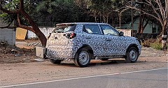 SsangYong Tivoli Based New Mahindra Compact SUV Spied