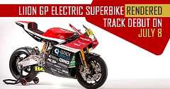 Liion GP Electric Superbike Rendered, Track Debut on July 8