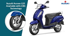 Suzuki India Introduces the Access 125 Special Edition with CBS Technology
