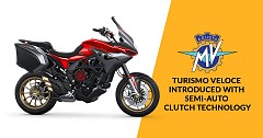 MV Agusta Turismo Veloce Introduced with Semi-Auto Clutch Technology