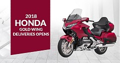 HMSI opens Deliveries for 2018 Honda Gold Wing