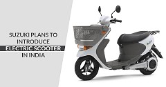 Suzuki India to Roll Out Electric Scooter by 2020