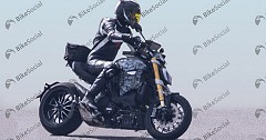 2019 Ducati Diavel Spied Performing Tests in Italy