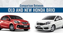 Comparison Between Old And New Honda Brio