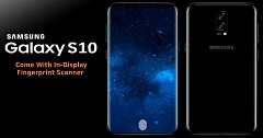 Samsung Galaxy S10 Rumored To Come With In-Display Fingerprint Scanner