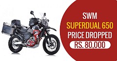 SWM Superdual 650 Now Available With a Price Cut of INR 80,000