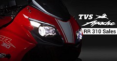 TVS Apache RR 310 Unable to Meet Sales Expectations For Year 2018