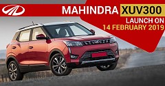 Mahindra XUV300 Scheduled To Launch on 14 February 2019 in India