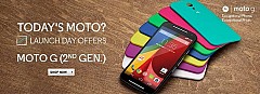 Flipkart: Moto G (Gen 2) goes on sale from Today with Exciting Offers