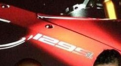 Is It Ducati 1299 Panigale on the Poster Behind??