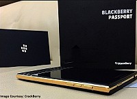 Blackberry Passport in Gold Edition, Images Leaked