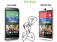 Will HTC Desire Eye be the Winner in Market while One (M8) ups the Ante?