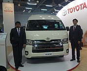 Toyota India Unveiled its Hiace MUV Van, Launch in 2nd Half of 2015