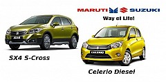 Maruti Celerio Diesel and Sx4 S Cross Launching Soon