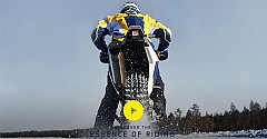 Husqvarna 701 Supermoto in Action While Drifting (Teaser)