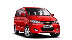 GM India Launches Updated Version of Chevrolet Enjoy