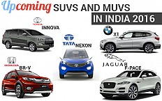 Upcoming SUVs and MUVs in India for 2016- Price, Launch Date
