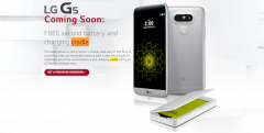 LG G5 to Release in Early April with Extra Battery and Charging Cradle