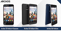 Archos Brings A Range of Smartphones Under Helium Series