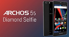 55 Diamond Selfie: Archos New Selfie Focused Smartphone