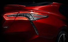 New Toyota Camry Teased Prior to its Official Debut at 2017 Detroit Motor Show