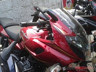 Bajaj Pulsar 220F Spotted a New Red Colour Shade
