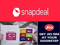 Reliance Jio And Snapdeal Join Hands For Jio SIM Home Delivery Service