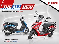 2017 Hero Maestro Edge to Receive New Colours And AHO Feature- Brochure Leaked