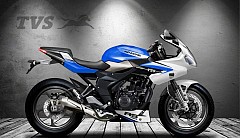 TVS Apache RTR 180 Rendered as Semi-Faired RS Concept