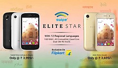 Swipe Elite Star 4G VoLTE Smartphone Gold Variant Unveiled at Rs 3,699