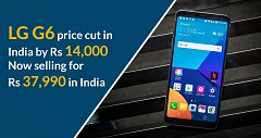LG G6 Price Cut in India: Now Available At Rs 37,990
