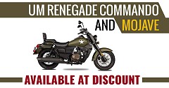 UM Renegade Commando and Mojave Available At Discount