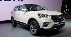 Hyundai Creta Facelift Spotted Testing In India